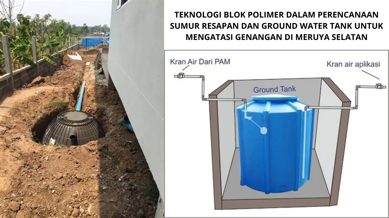 Teknologi Blok Polimer Dalam Perencanaan Sumur Resapan Dan Ground Water Tank Untuk Mengatasi Genangan Di Meruya Selatan