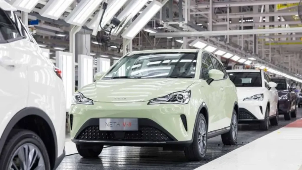 Mobil Listrik Neta V-II Resmi Diluncurkan dengan Harga Lebih Terjangkau