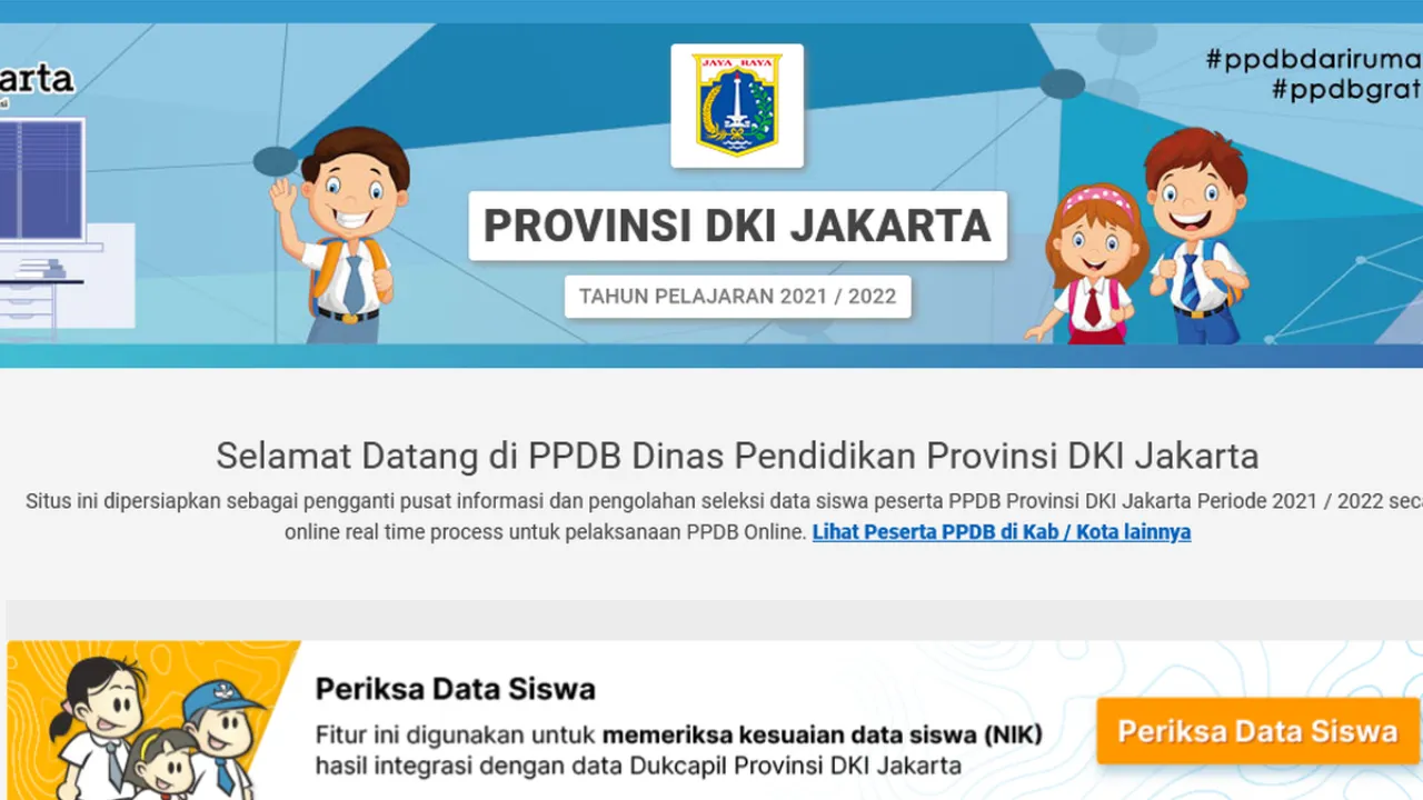 Penting Pemahaman Infrastruktur Digital, Mengatasi Downtime Situs PPDB Jakarta